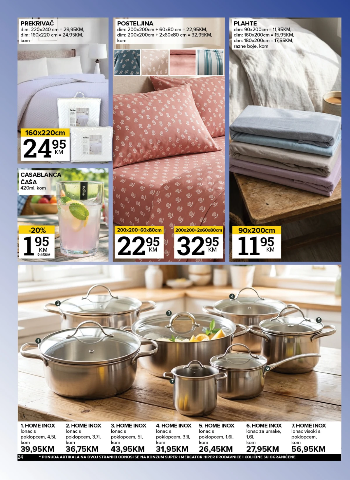 Konzum i Mercator katalog akcija strana 24 – važi od 18.8. do 24.8.2026.