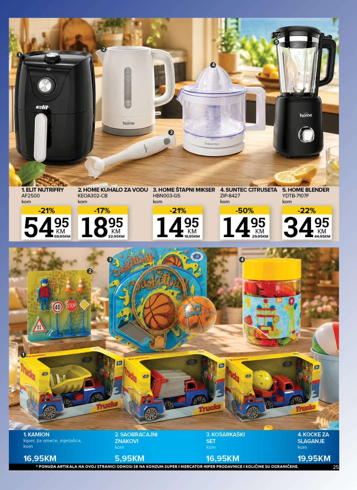 Konzum i Mercator katalog akcija strana 25 – važi od 18.8. do 24.8.2026.