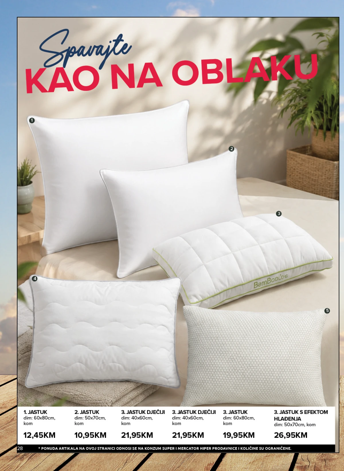 Konzum i Mercator katalog akcija strana 28 – važi od 25.8. do 31.8.2026.