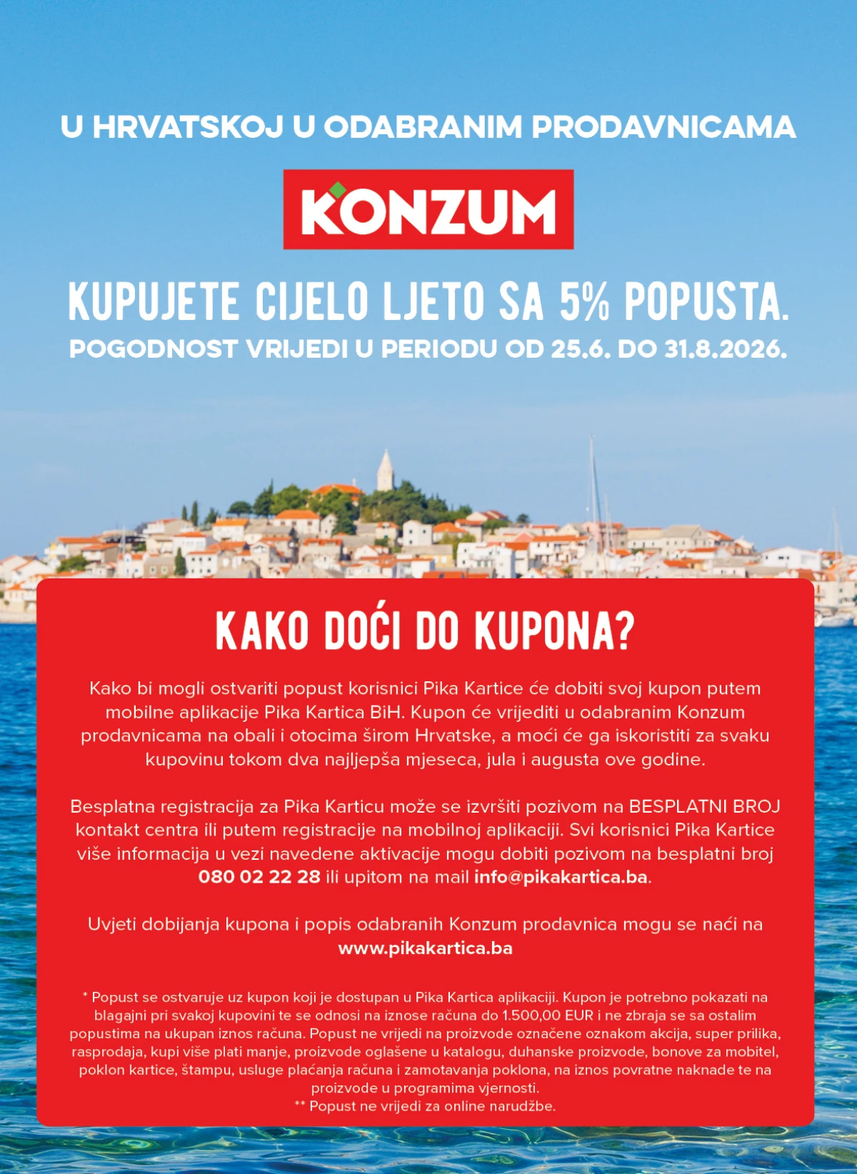Konzum i Mercator katalog akcija strana 29 – važi od 18.8. do 24.8.2026.