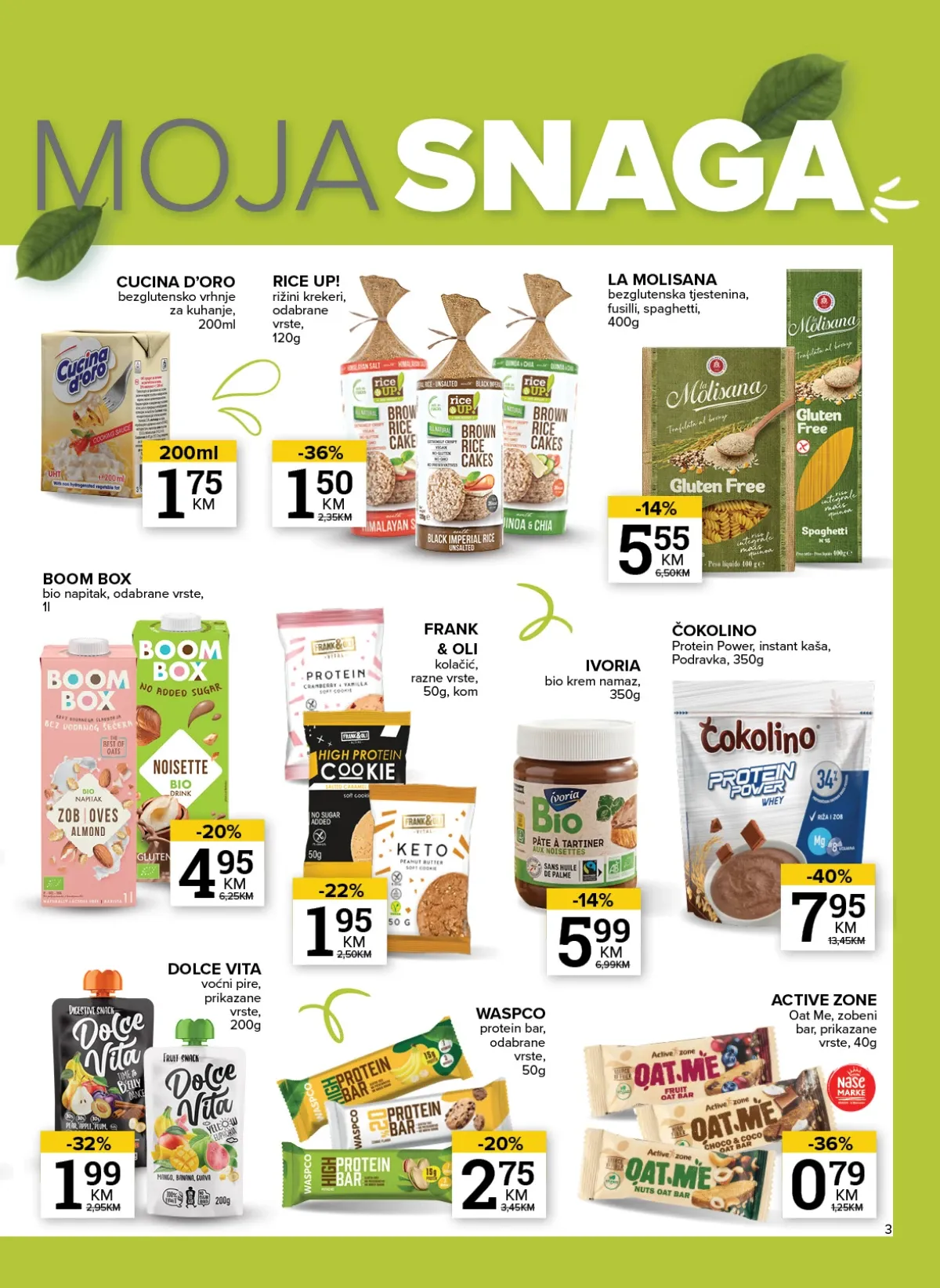 Konzum i Mercator katalog akcija strana 3 – važi od 6.8. do 10.8.2026.