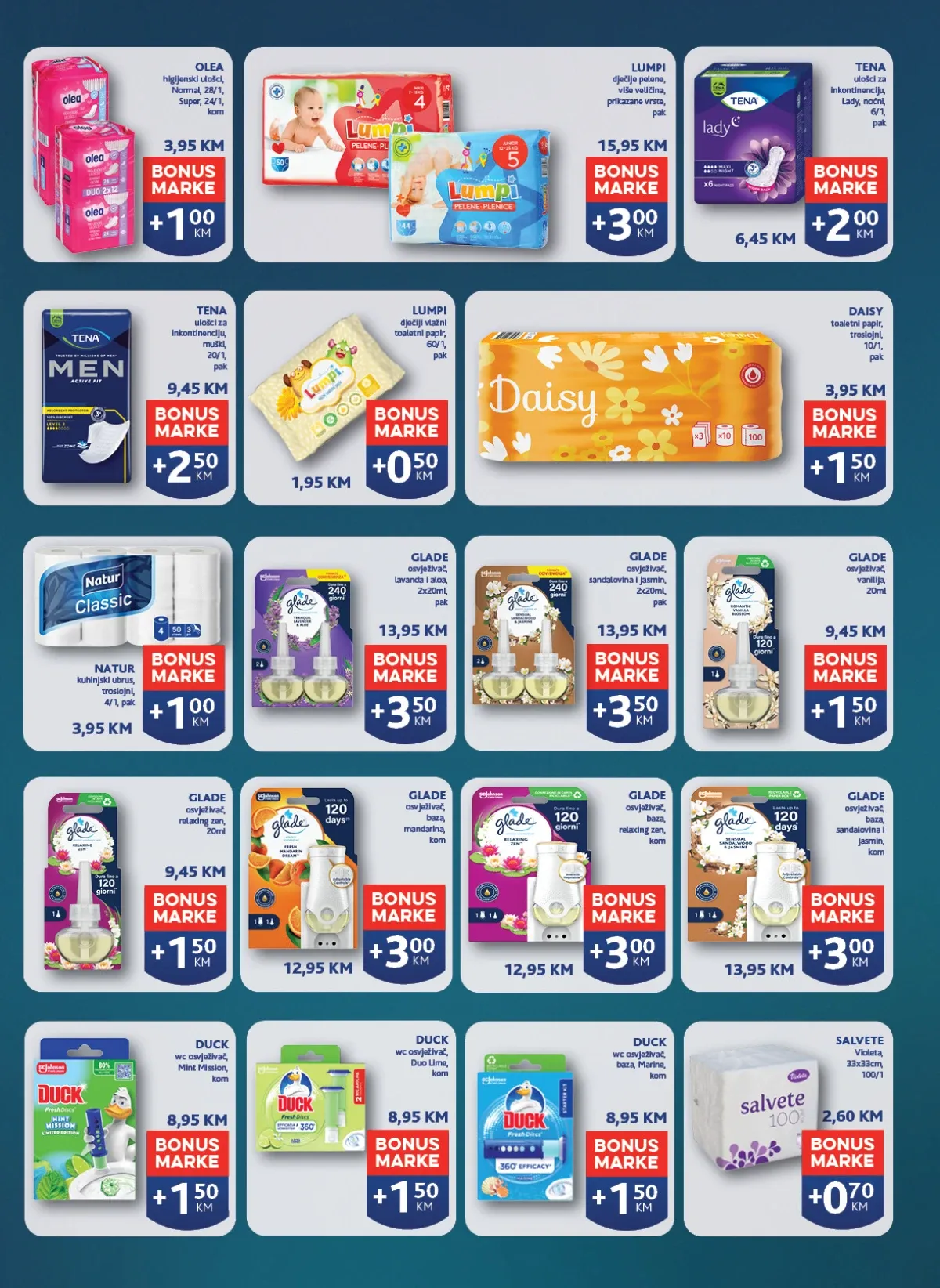 Konzum i Mercator katalog akcija strana 31 – važi od 6.8. do 10.8.2026.