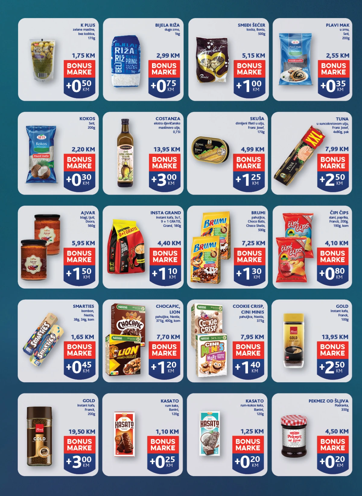 Konzum i Mercator katalog akcija strana 32 – važi od 18.8. do 24.8.2026.