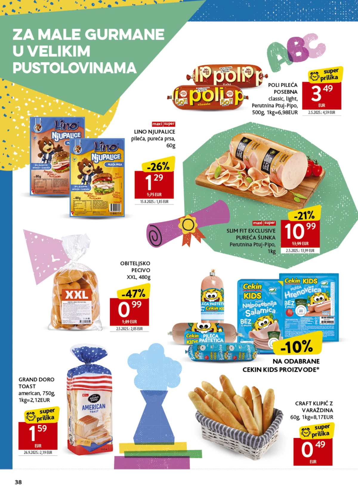 Konzum i Mercator katalog akcija strana 33 – važi od 17.8. do 20.9.2026.