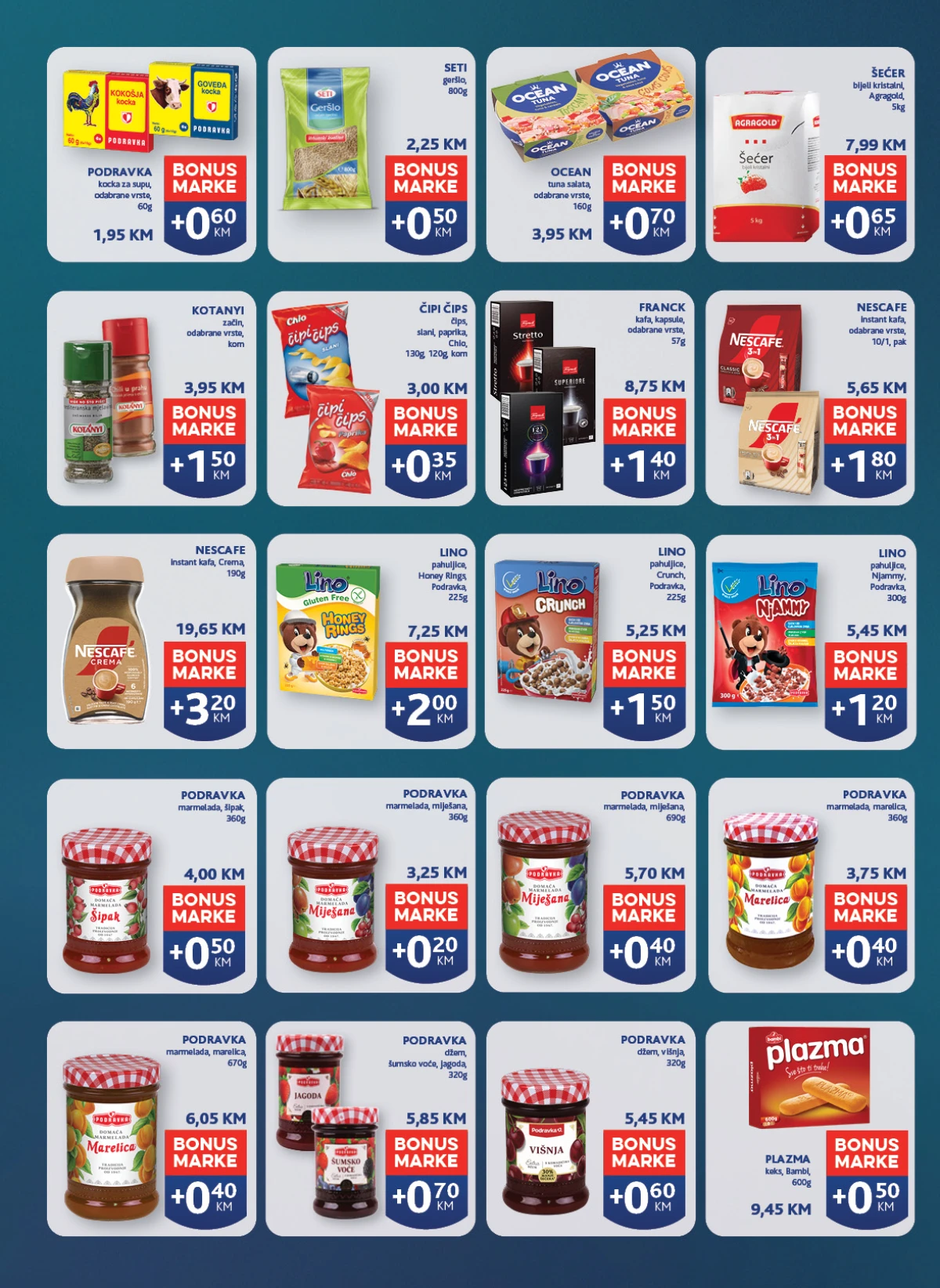 Konzum i Mercator katalog akcija strana 36 – važi od 25.8. do 31.8.2026.