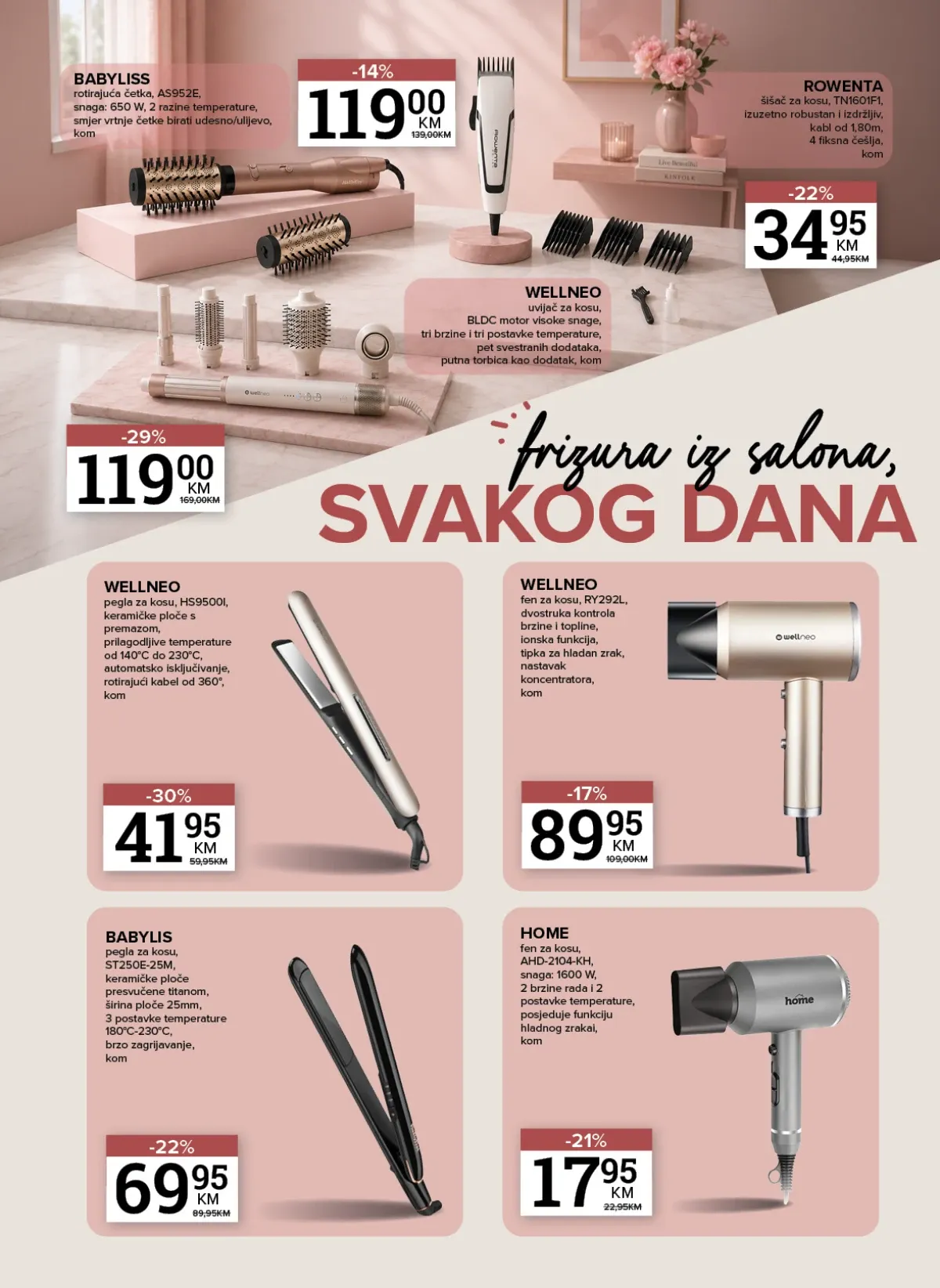 Konzum i Mercator katalog akcija strana 4 – važi od 6.8. do 30.8.2026.