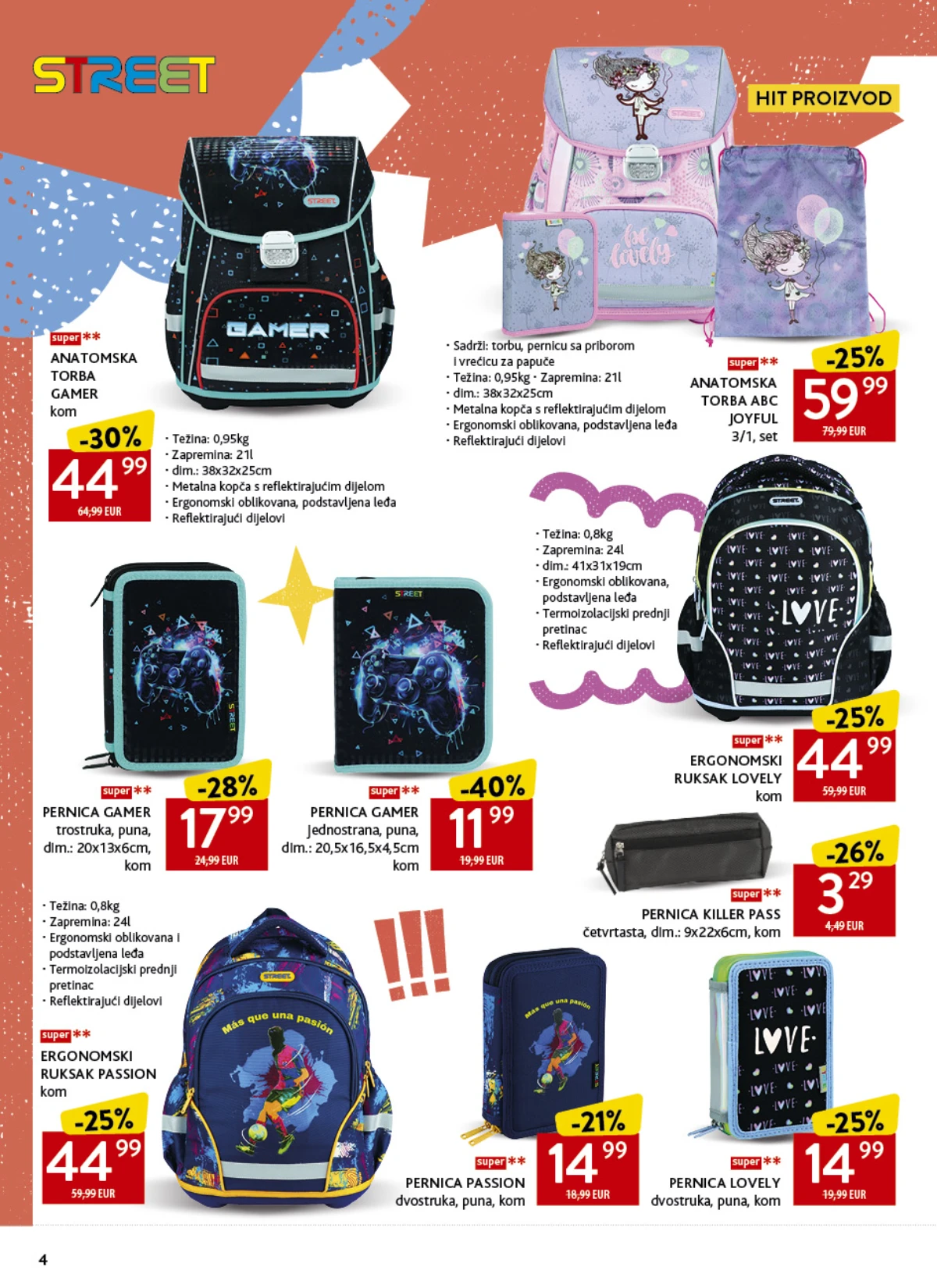 Konzum i Mercator katalog akcija strana 4 – važi od 17.8. do 20.9.2026.