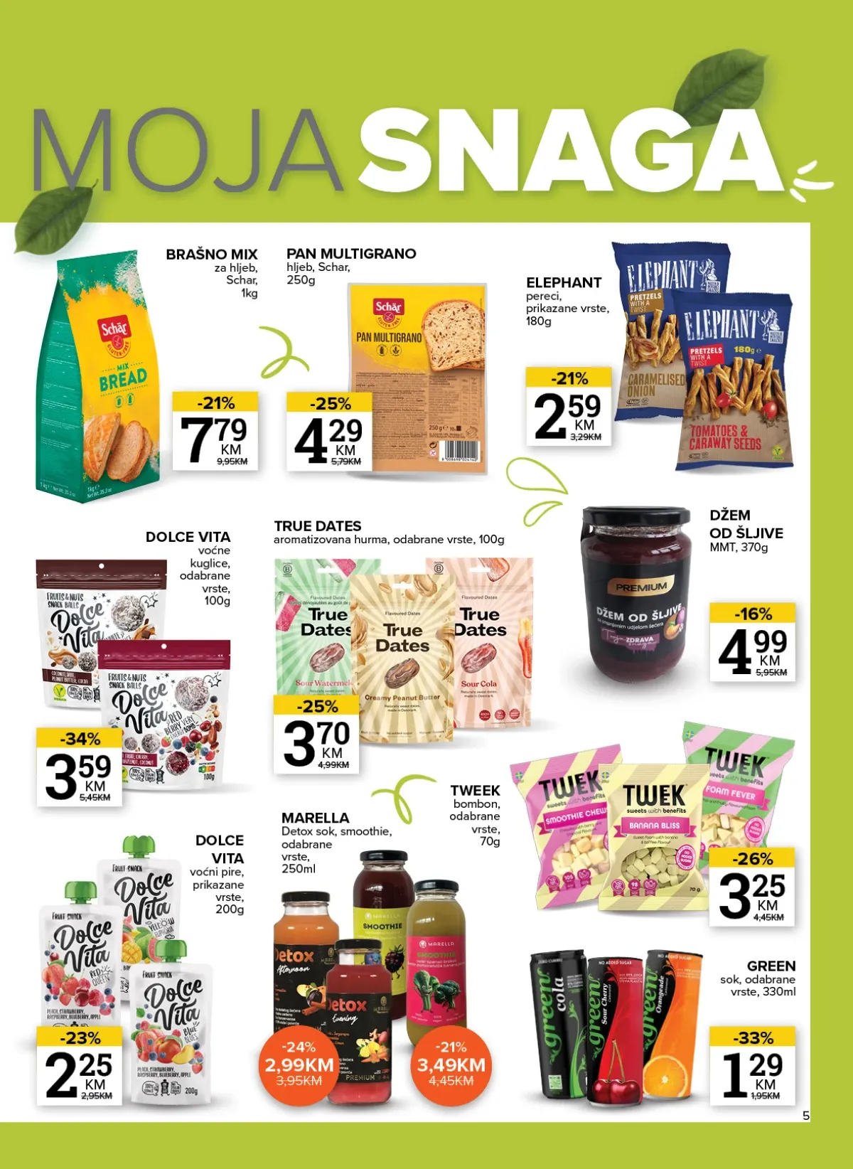 Konzum i Mercator katalog akcija strana 5 – važi od 11.8. do 17.8.2026.