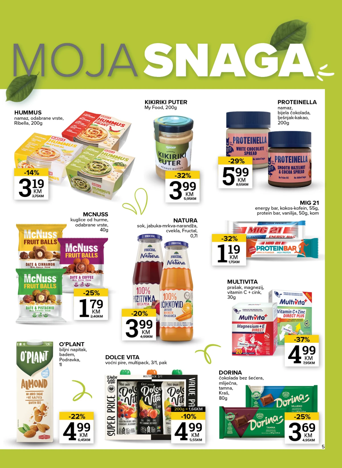 Konzum i Mercator katalog akcija strana 5 – važi od 18.8. do 24.8.2026.