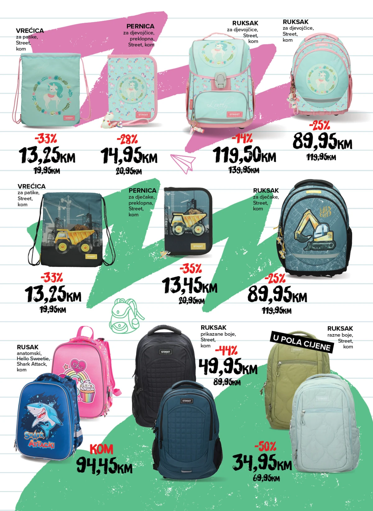 Konzum i Mercator katalog akcija strana 5 – važi od 20.8. do 27.9.2026.