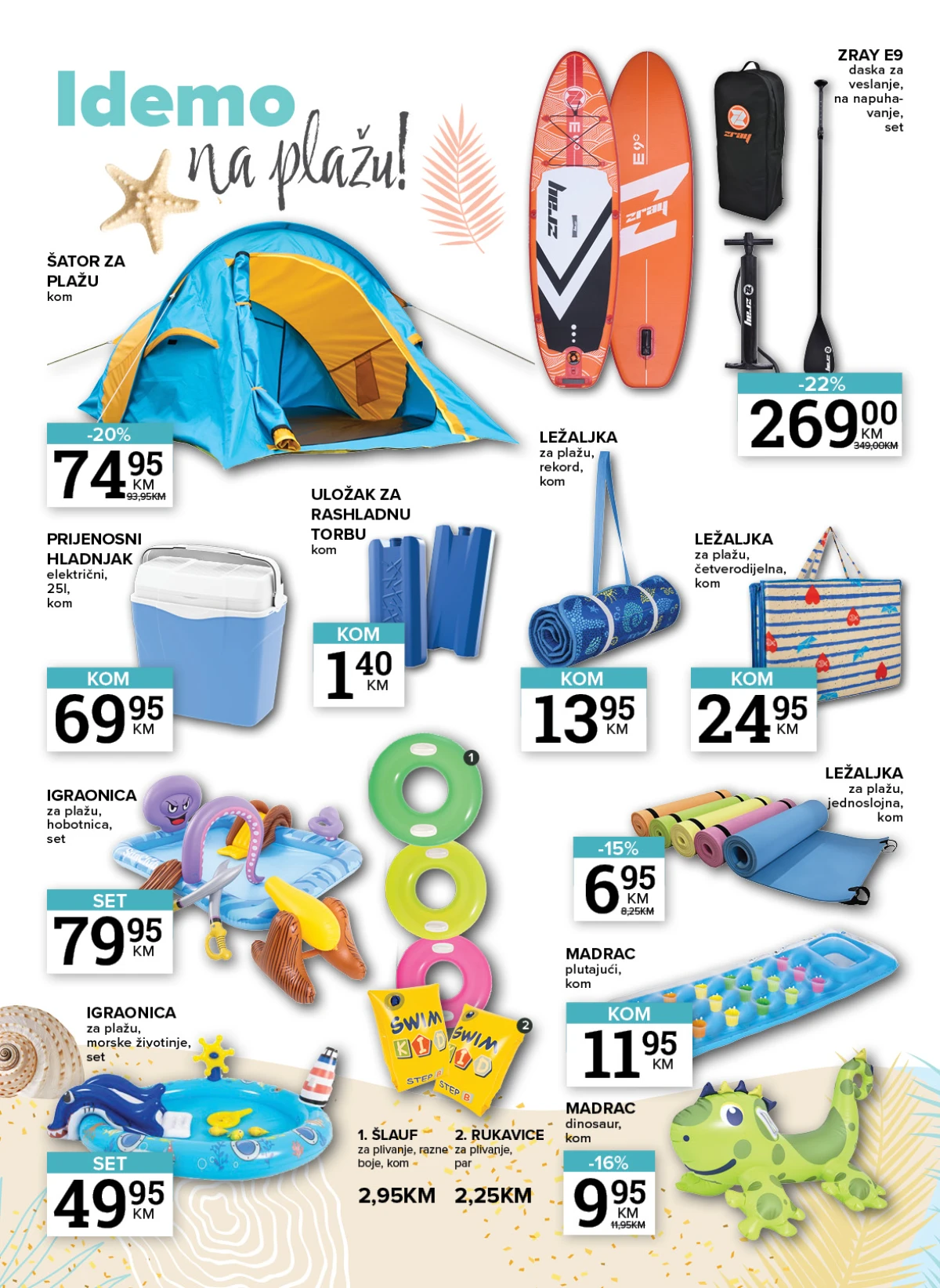 Konzum i Mercator katalog akcija strana 6 – važi od 14.5. do 30.8.2026.