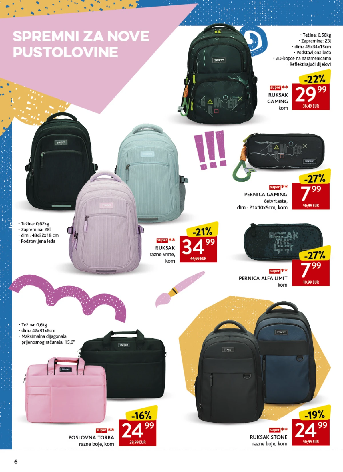 Konzum i Mercator katalog akcija strana 6 – važi od 17.8. do 20.9.2026.