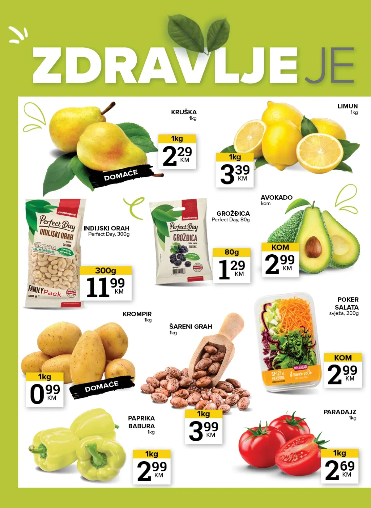 Konzum i Mercator katalog akcija strana 8 – važi od 1.9. do 7.9.2026.