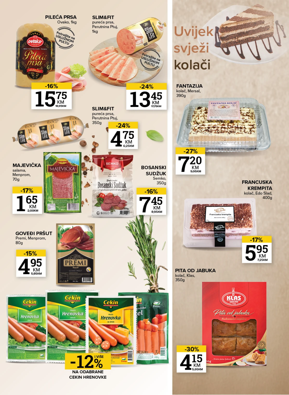 Konzum i Mercator katalog akcija strana 9 – važi od 18.8. do 24.8.2026.