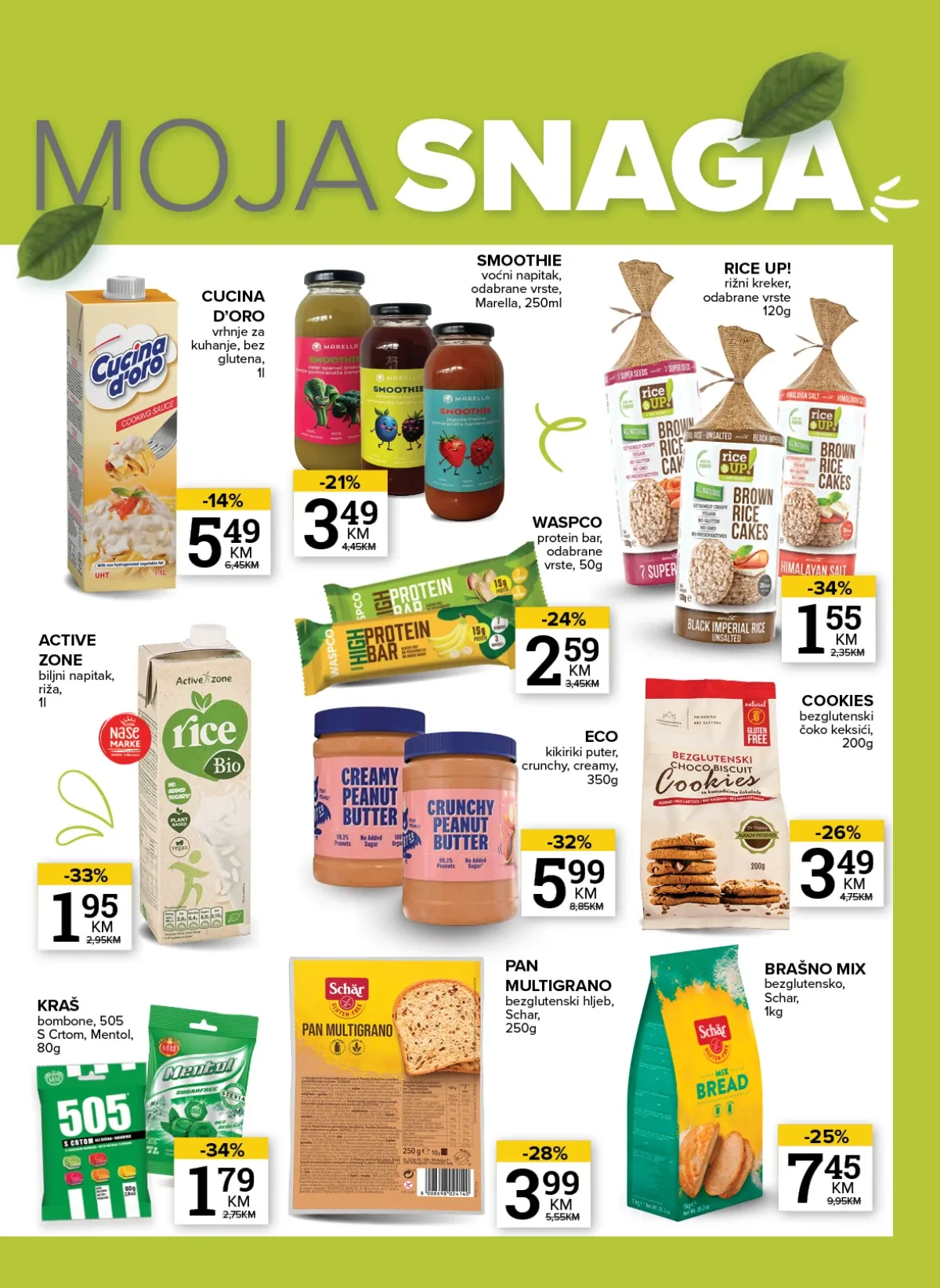 Konzum i Mercator katalog akcija strana 9 – važi od 1.9. do 7.9.2026.