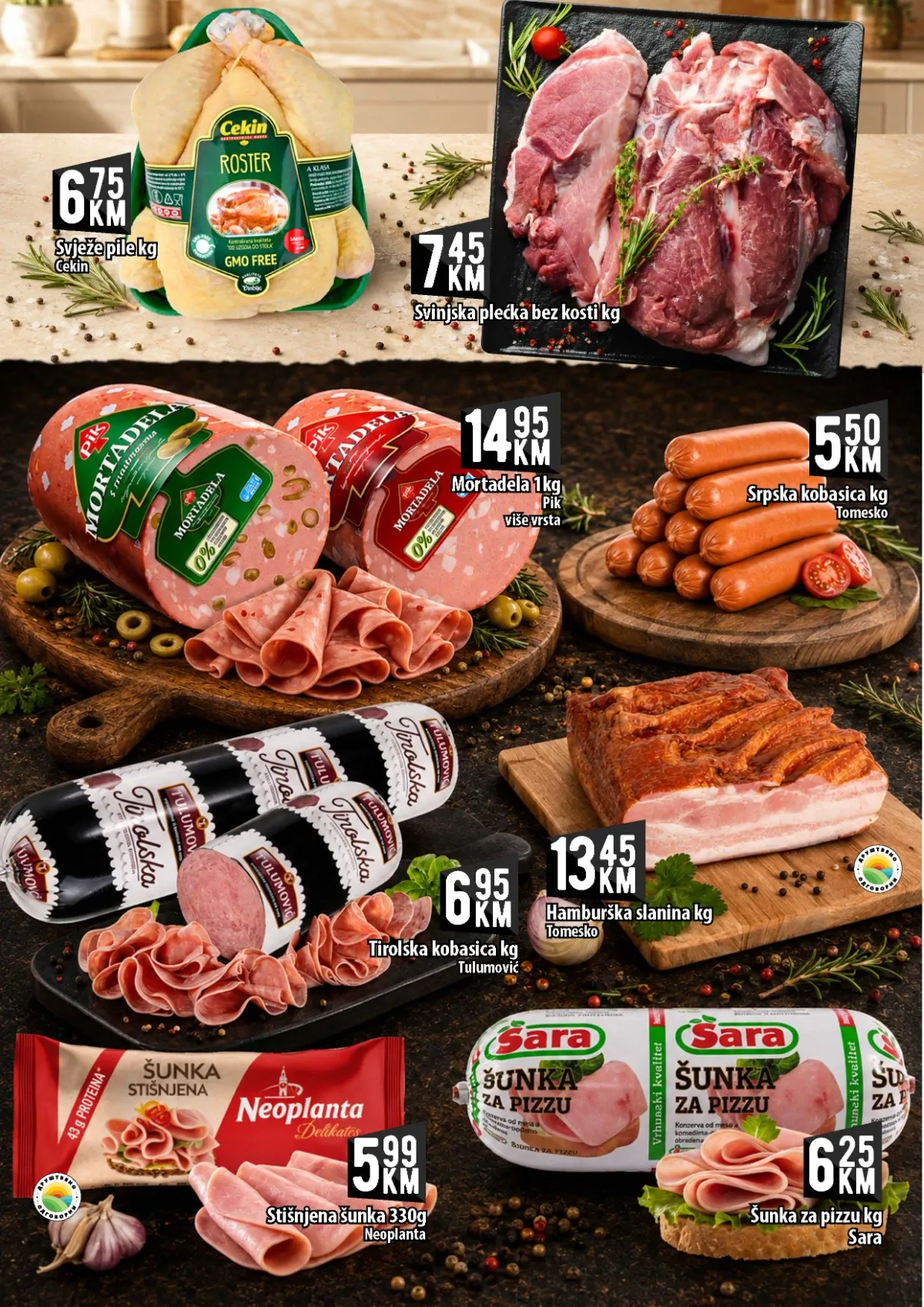 Kort katalog akcija strana 2 – važi od 28.8. do 16.9.2026.