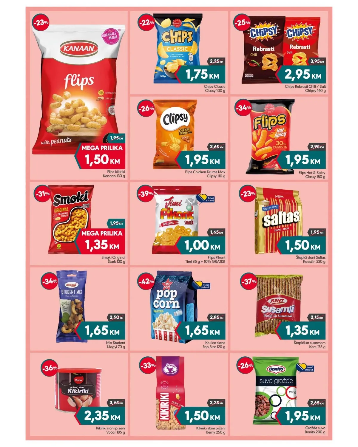 Mega diskont katalog akcija strana 10 – važi od 3.8. do 16.8.2026.