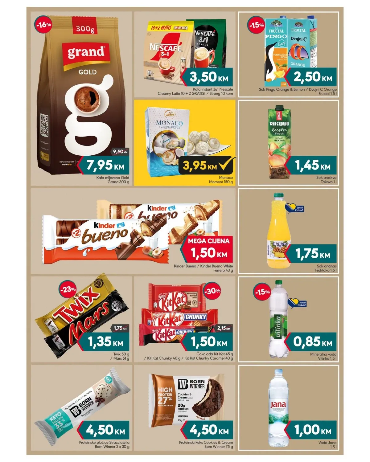 Mega diskont katalog akcija strana 12 – važi od 3.8. do 16.8.2026.
