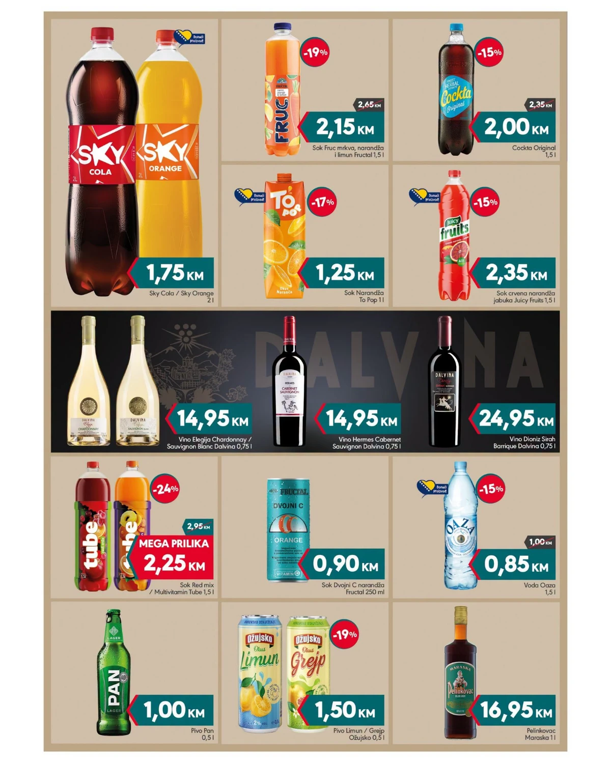 Mega diskont katalog akcija strana 12 – važi od 17.8. do 27.8.2026.
