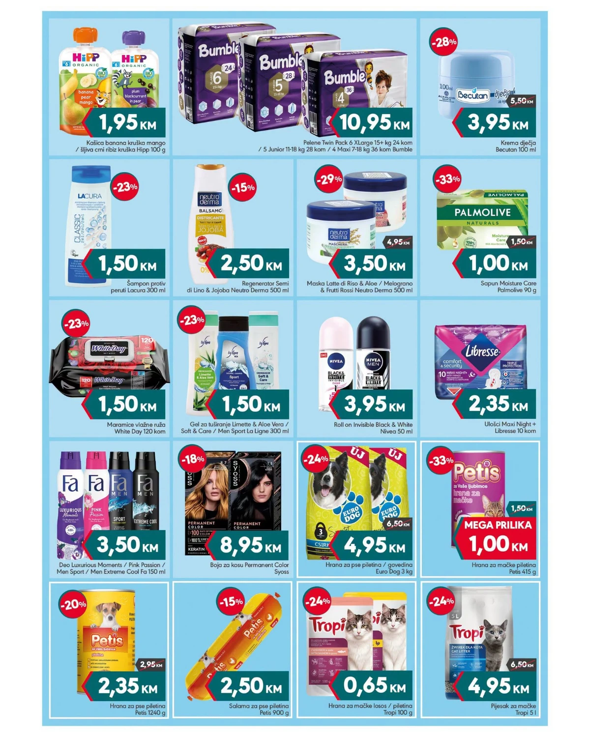 Mega diskont katalog akcija strana 15 – važi od 17.8. do 27.8.2026.