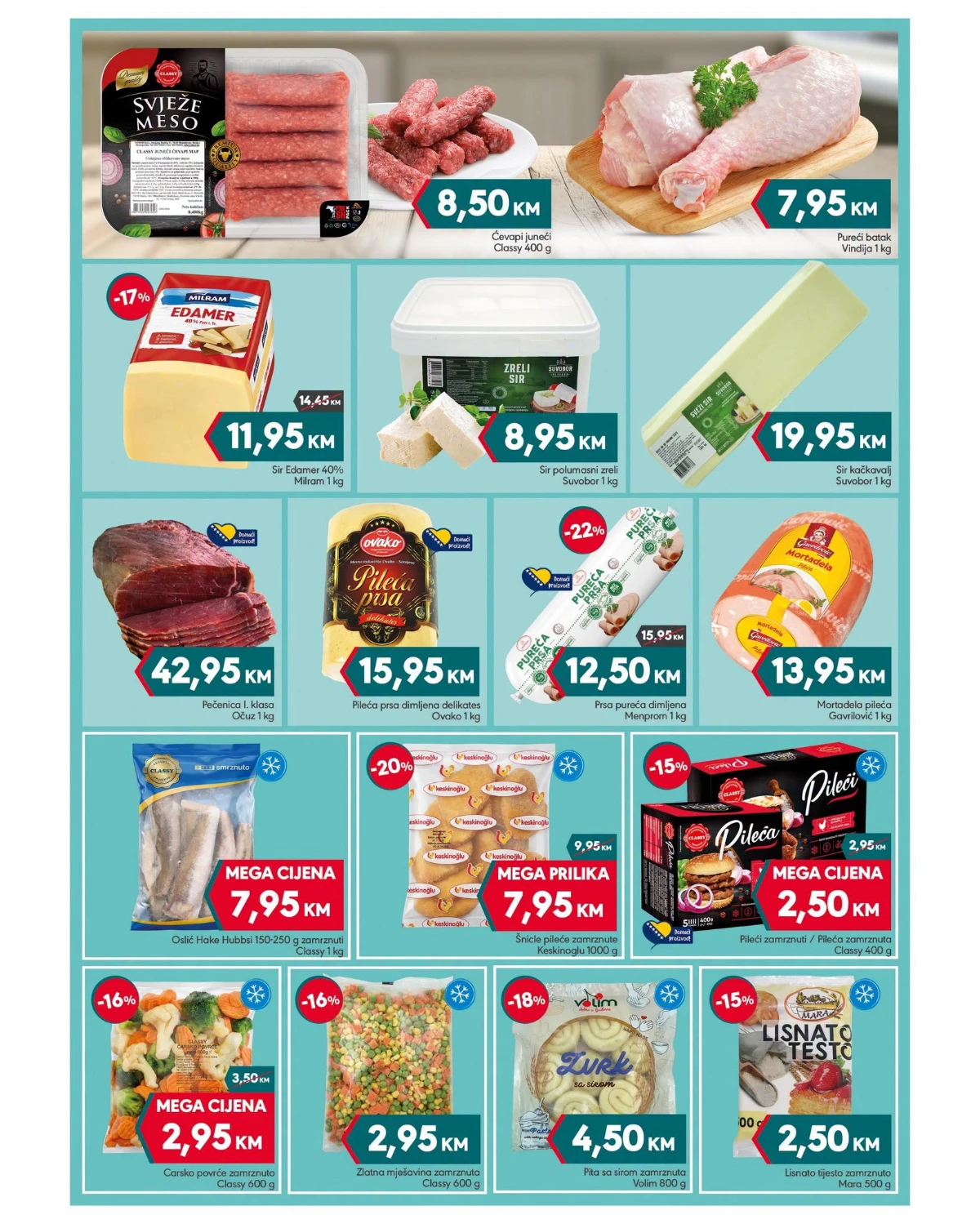 Mega diskont katalog akcija strana 3 – važi od 17.8. do 27.8.2026.