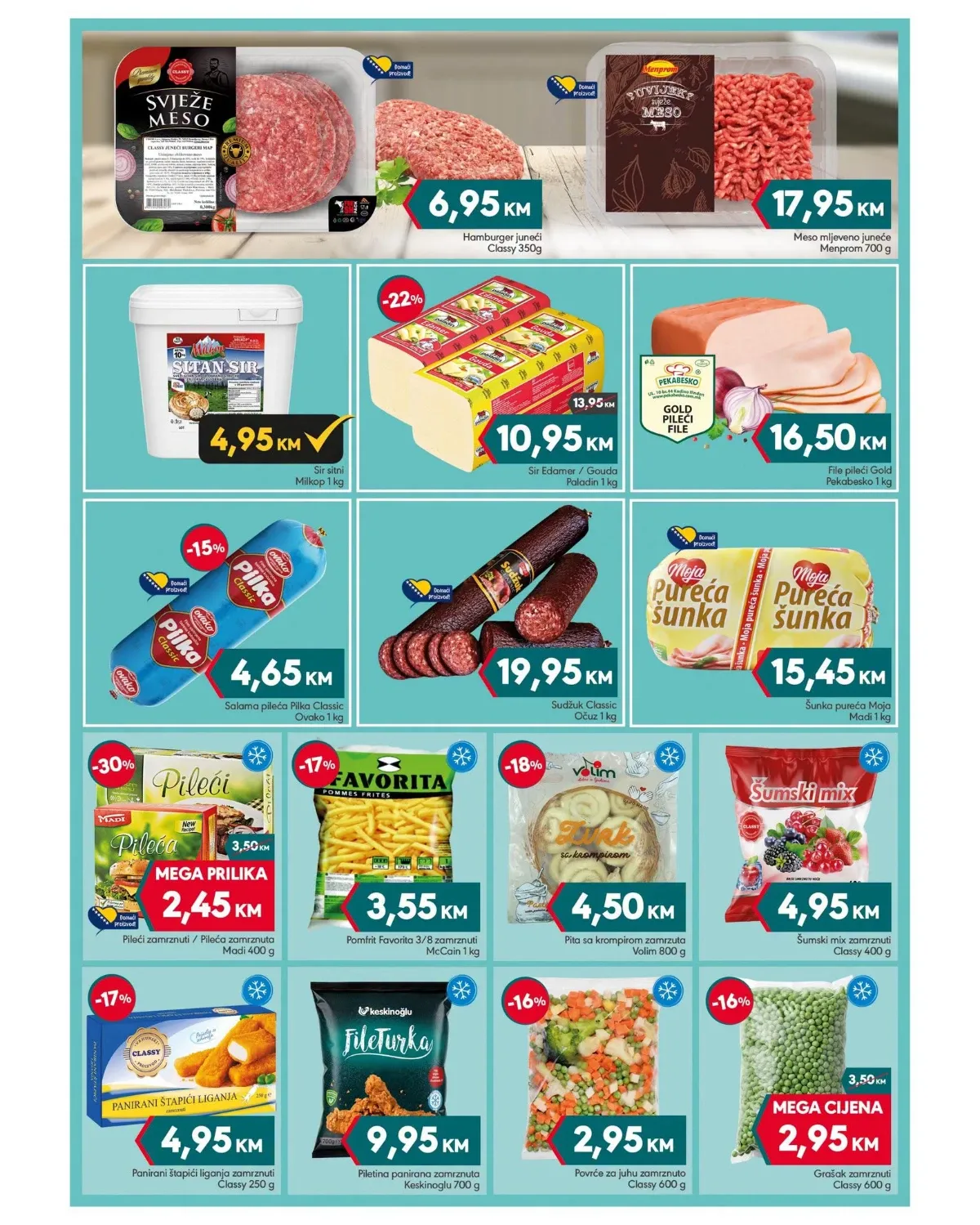 Mega diskont katalog akcija strana 3 – važi od 31.8. do 13.9.2026.