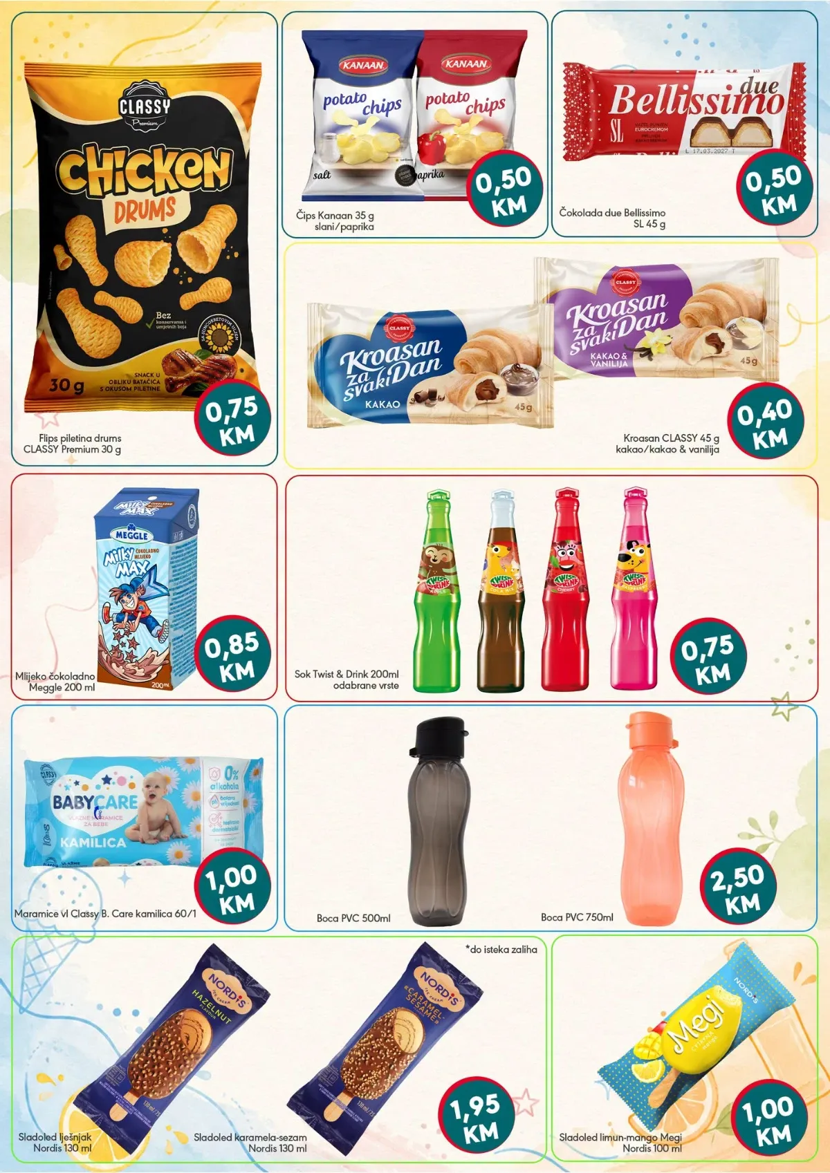Mega diskont katalog akcija strana 4 – važi od 10.8. do 10.9.2026.