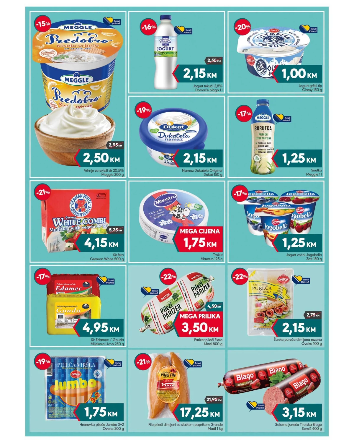 Mega diskont katalog akcija strana 4 – važi od 17.8. do 27.8.2026.