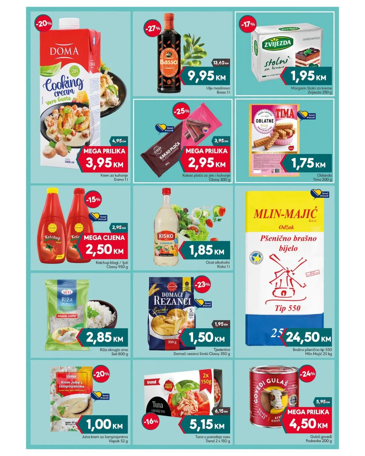 Mega diskont katalog akcija strana 5 – važi od 3.8. do 16.8.2026.