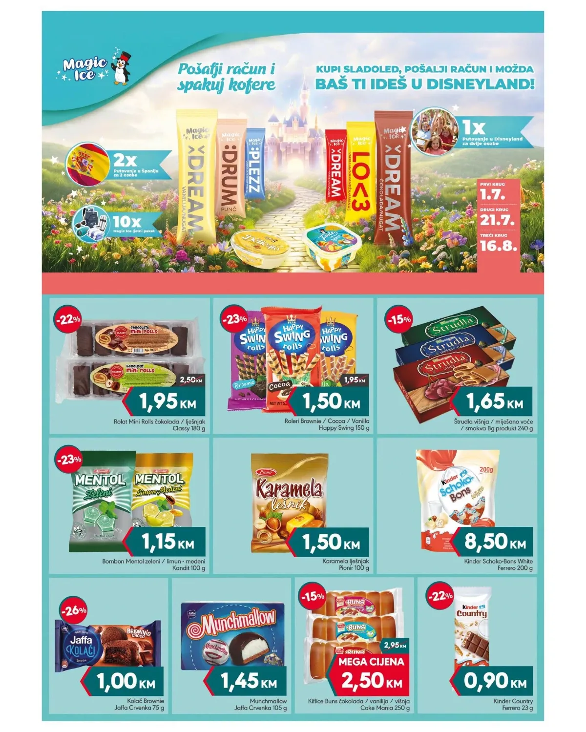 Mega diskont katalog akcija strana 7 – važi od 3.8. do 16.8.2026.