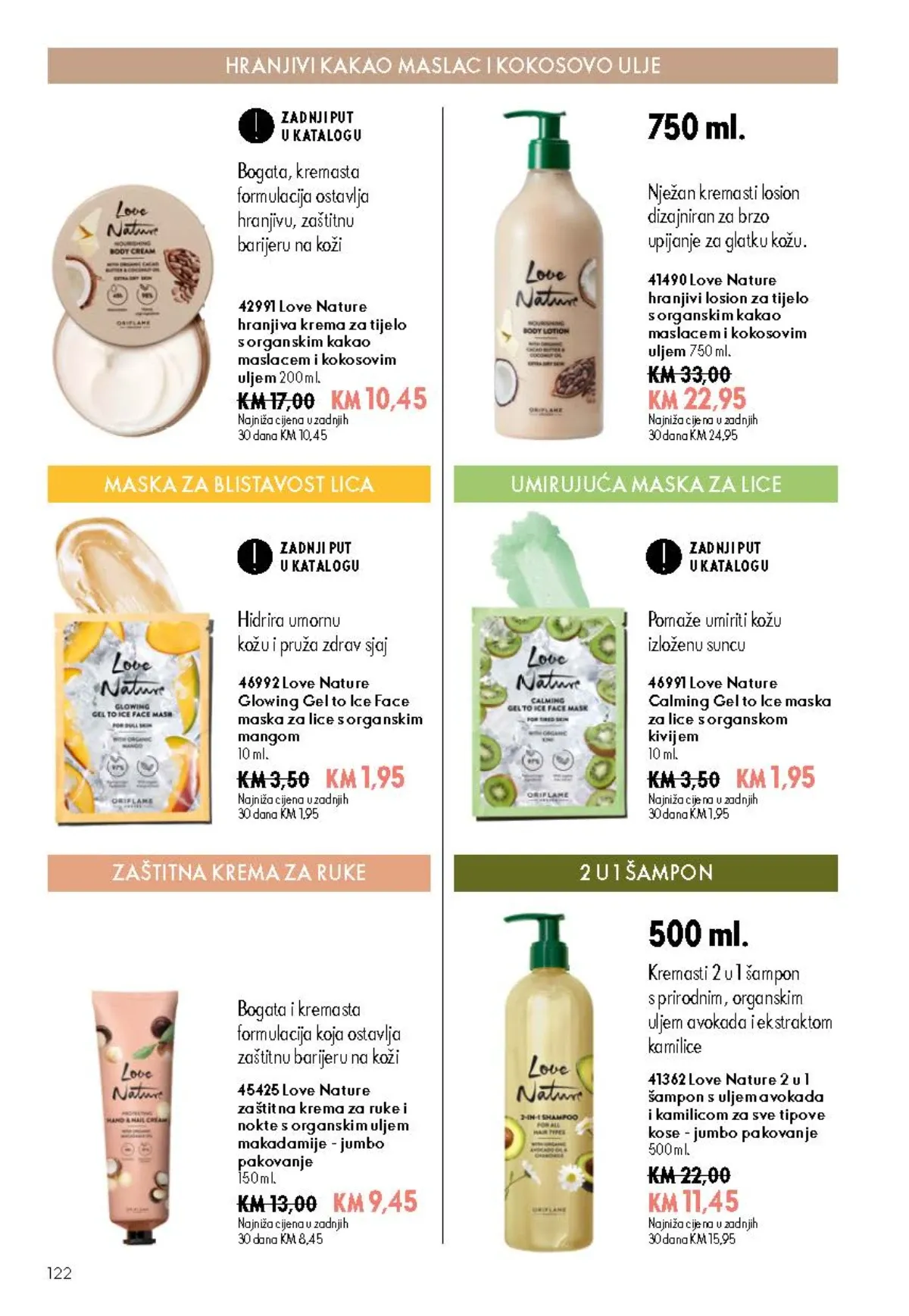 Oriflame katalog akcija strana 122