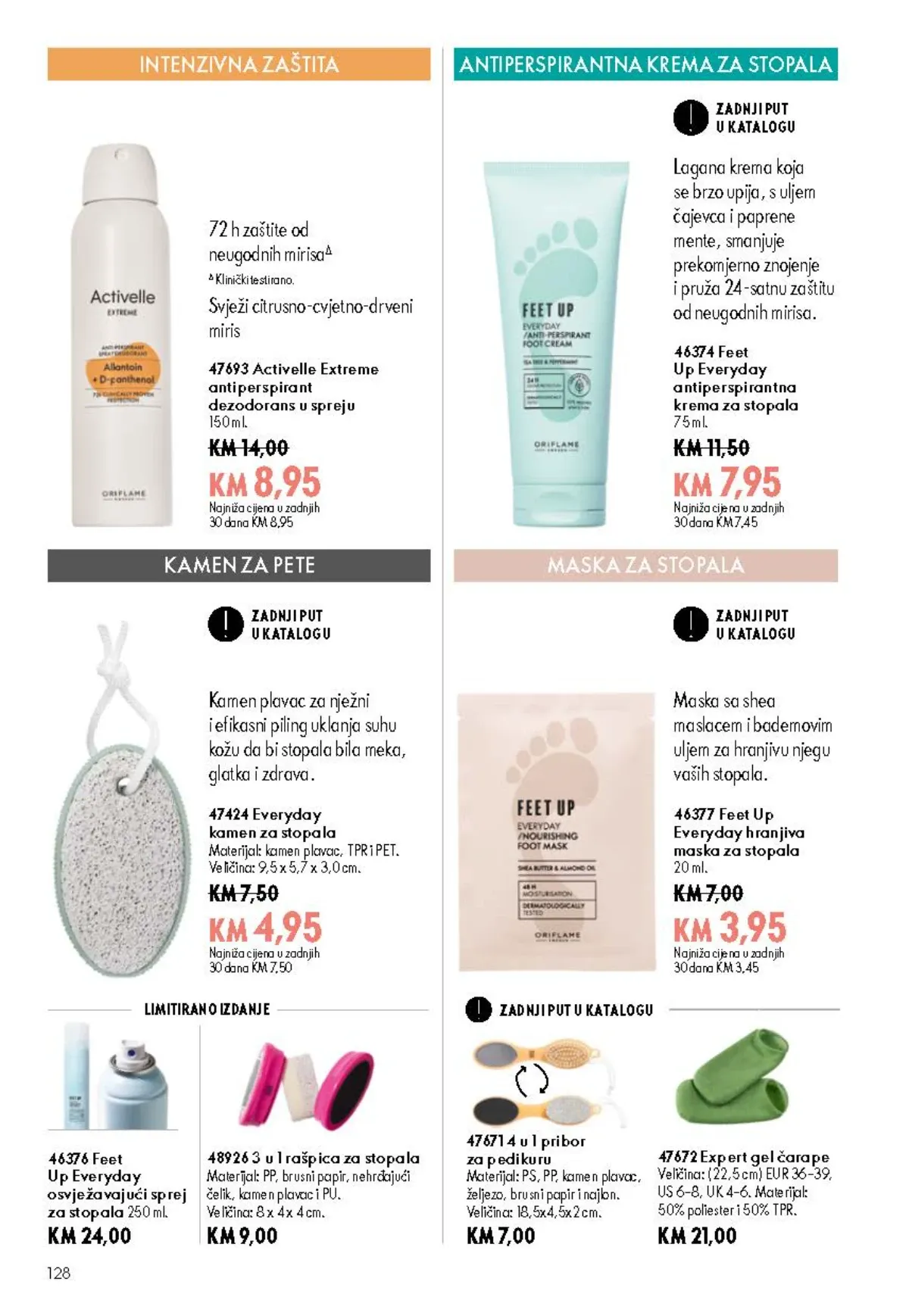 Oriflame katalog akcija strana 128