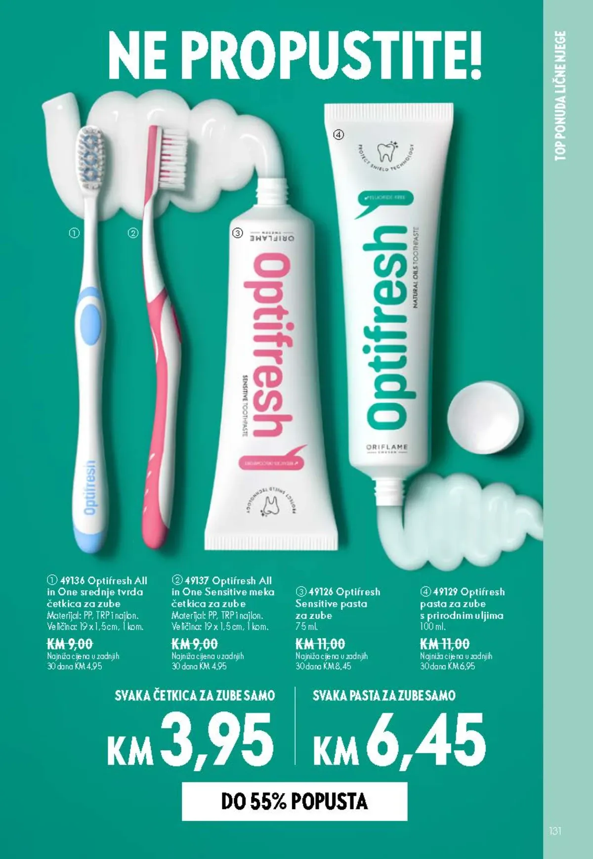 Oriflame katalog akcija strana 131