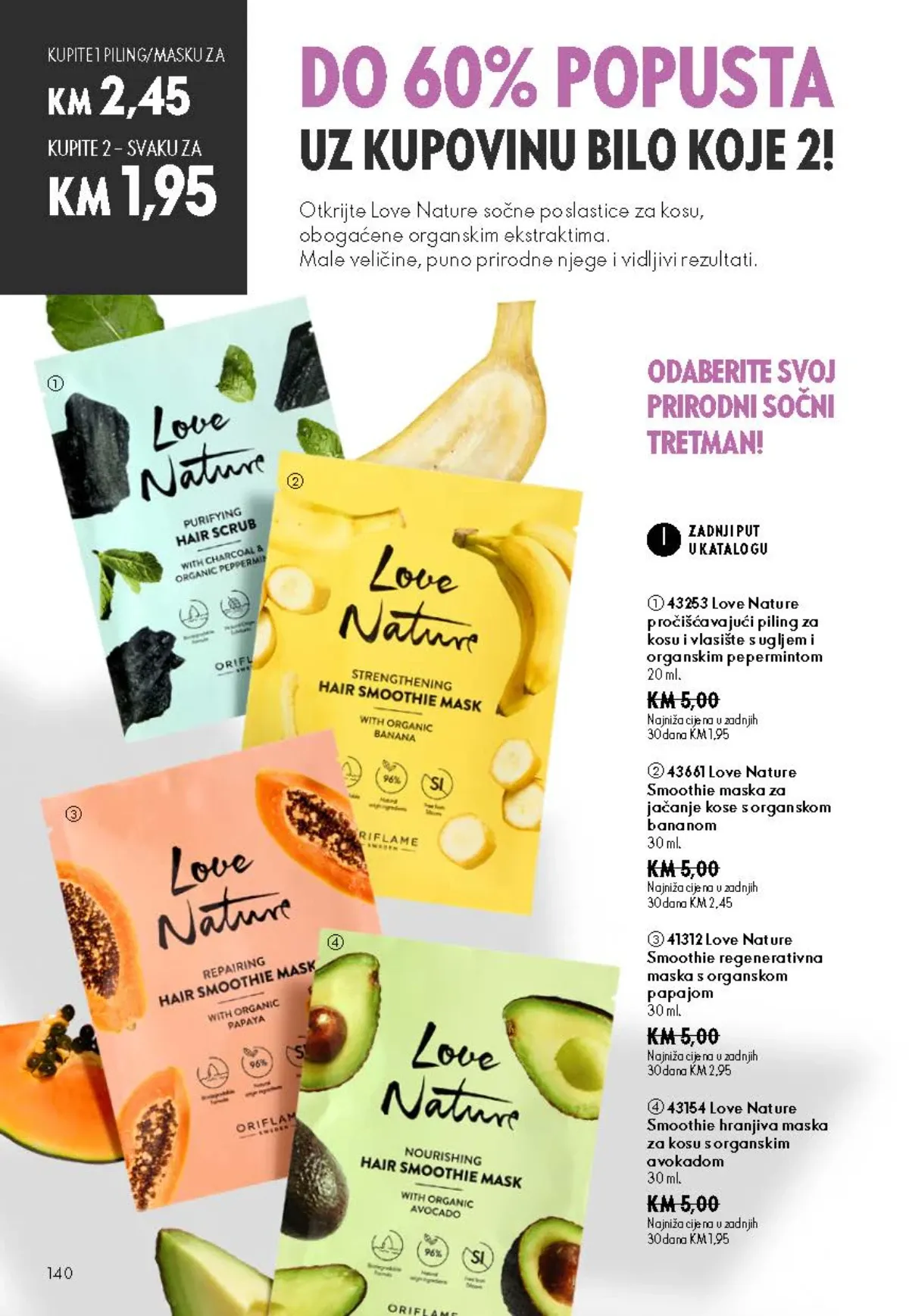 Oriflame katalog akcija strana 140