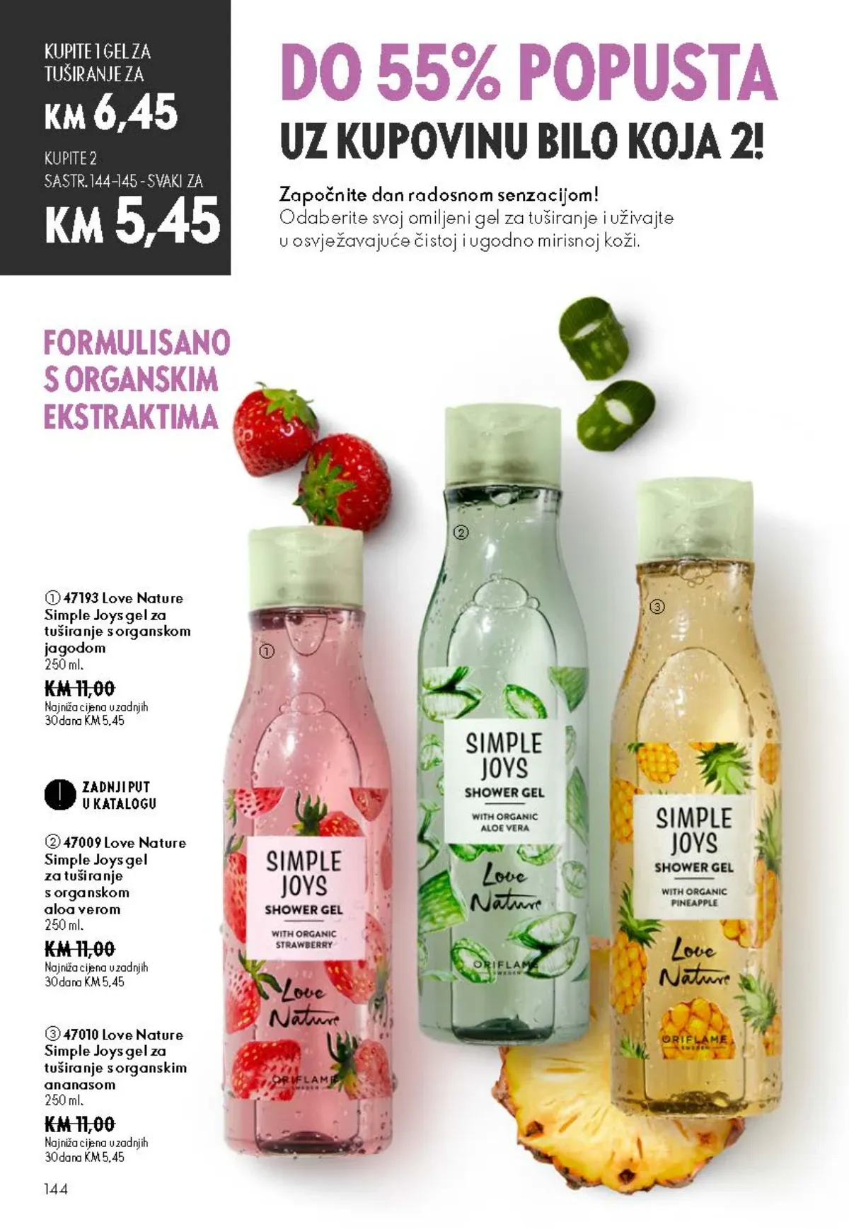 Oriflame katalog akcija strana 144