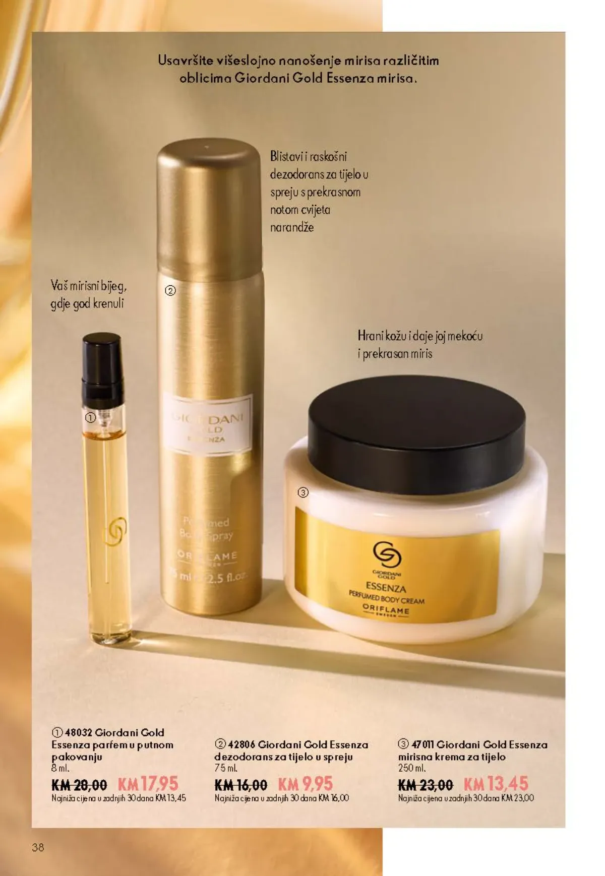 Oriflame katalog akcija strana 38