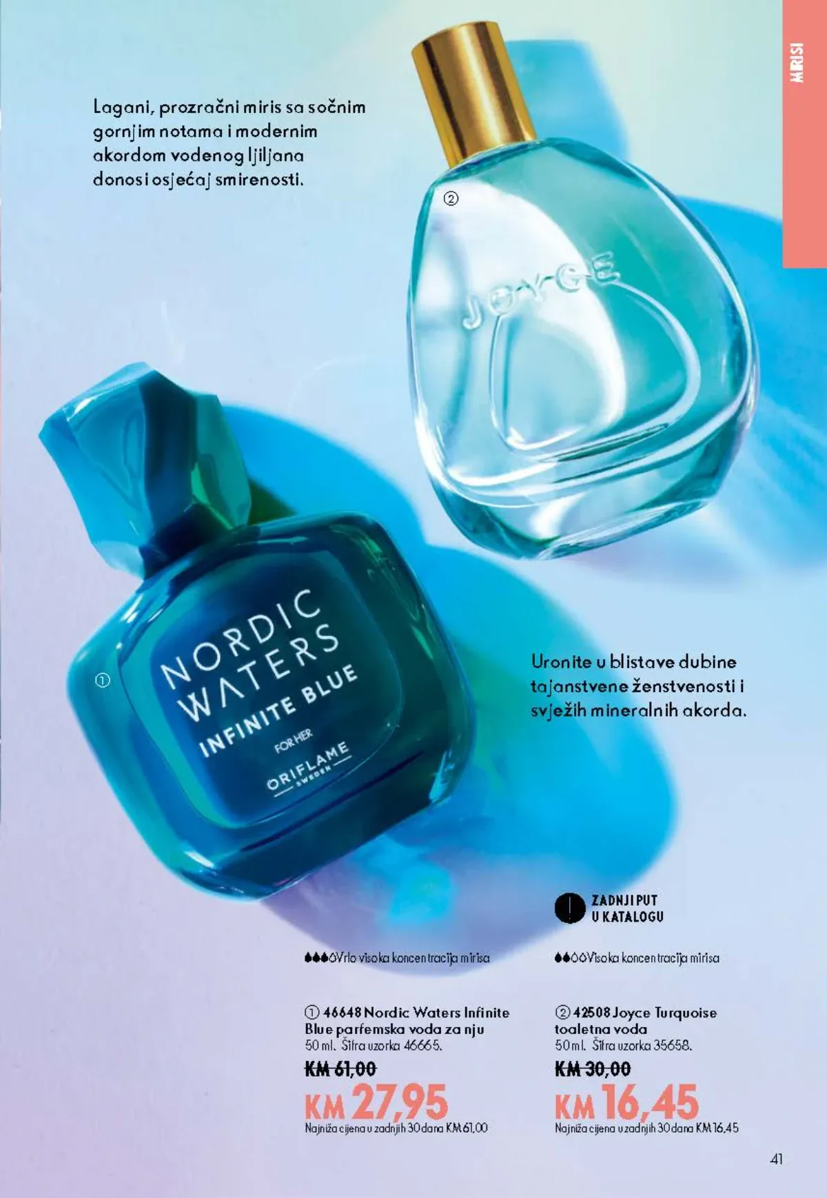 Oriflame katalog akcija strana 41