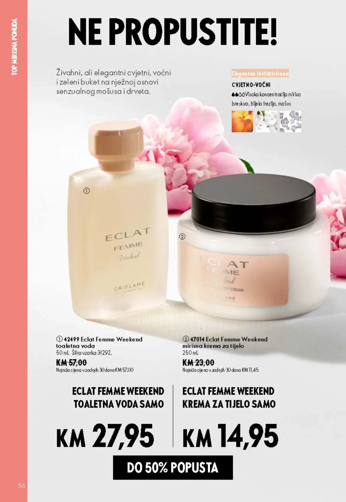 Oriflame katalog akcija strana 56