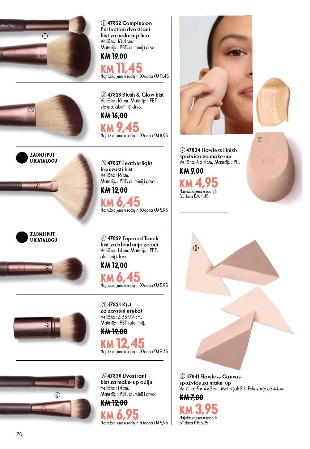 Oriflame katalog akcija strana 70