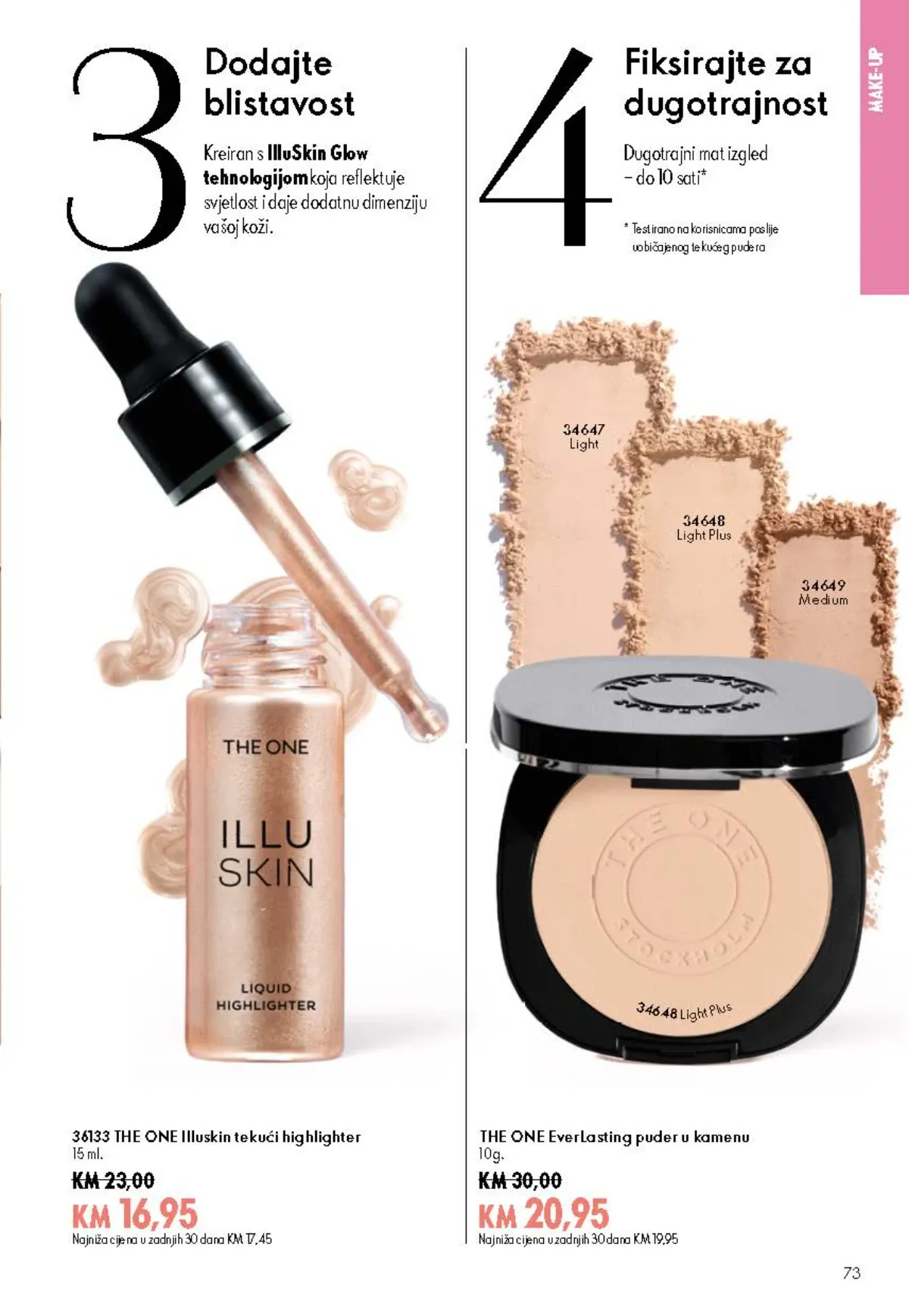 Oriflame katalog akcija strana 73