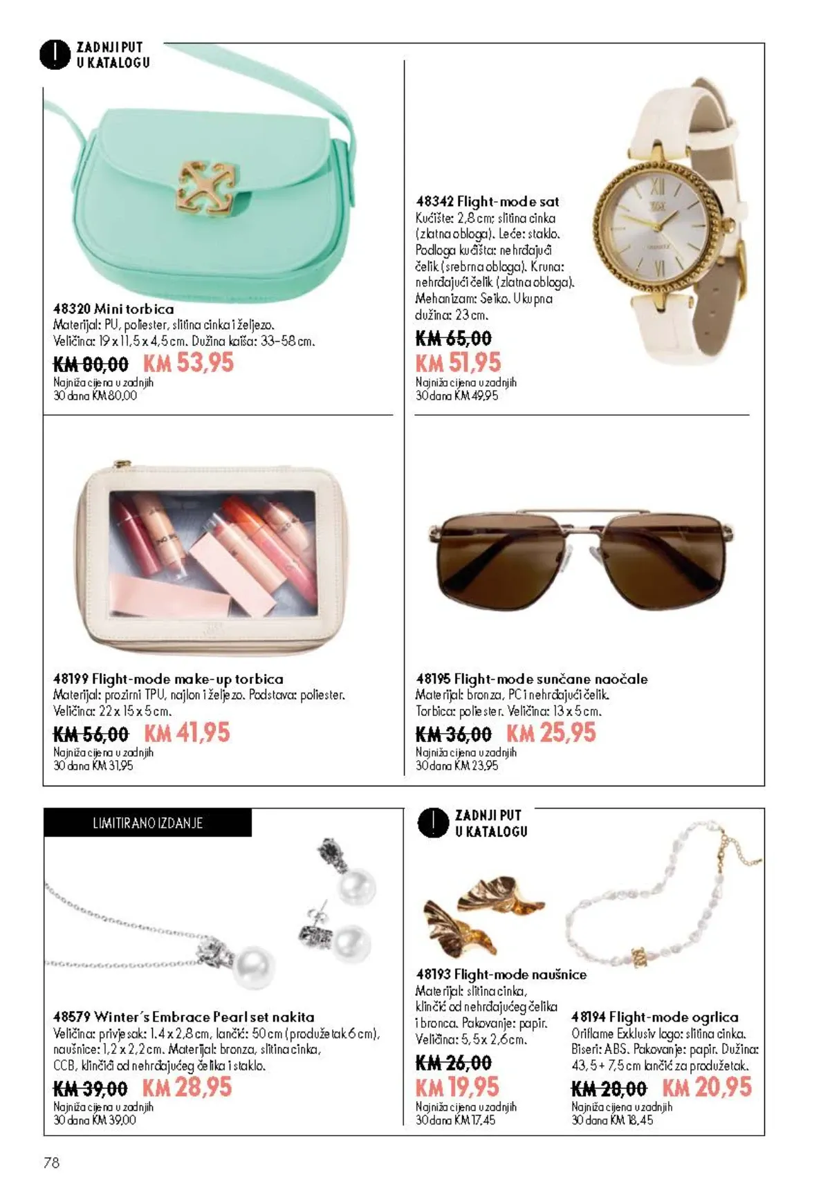 Oriflame katalog akcija strana 78