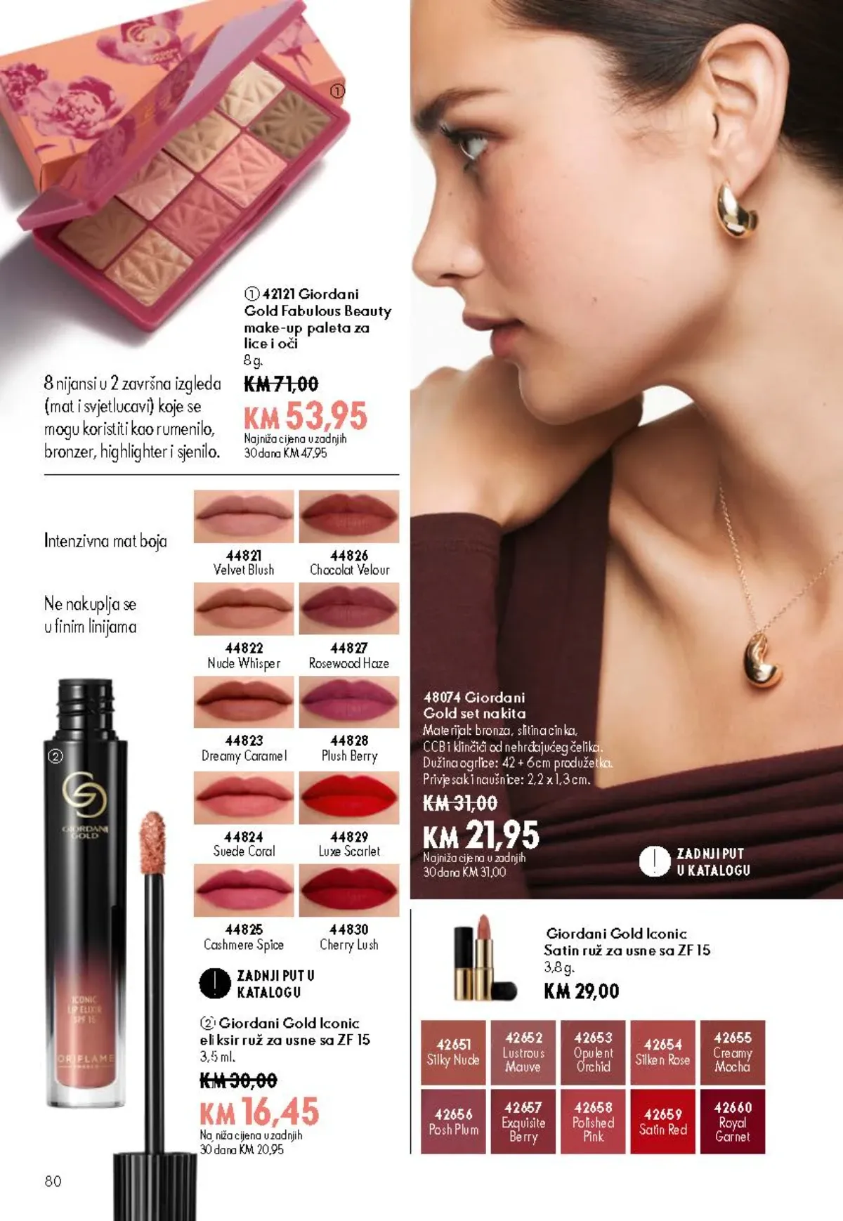 Oriflame katalog akcija strana 80