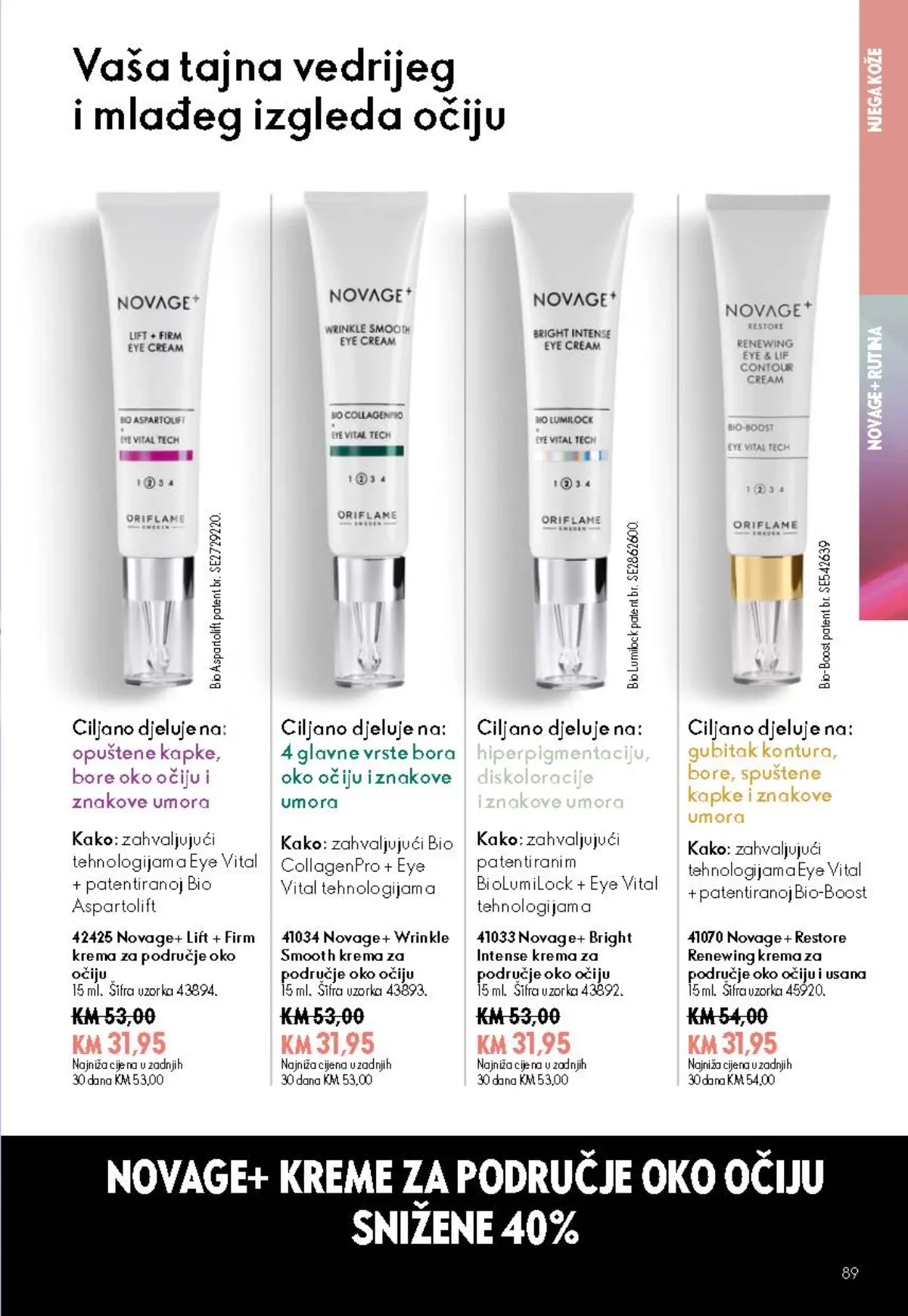 Oriflame katalog akcija strana 89