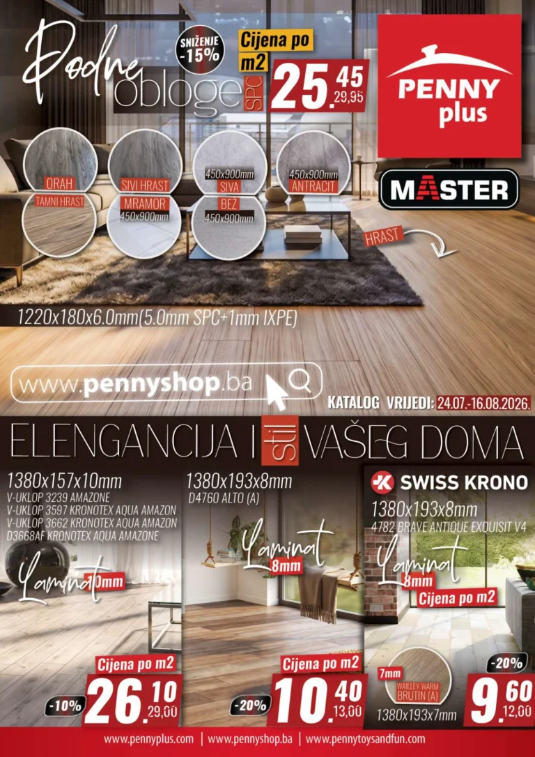 Penny katalog akcija strana 1 – važi od 24.7. do 16.8.2026.