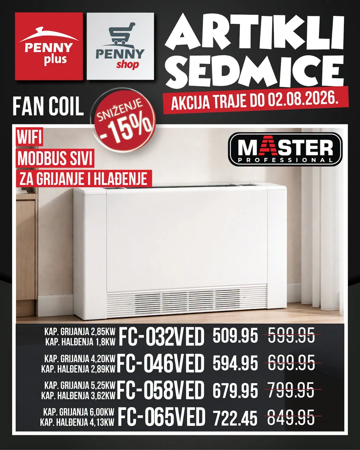 Penny katalog akcija strana 3 – važi od 27.7. do 2.8.2026.