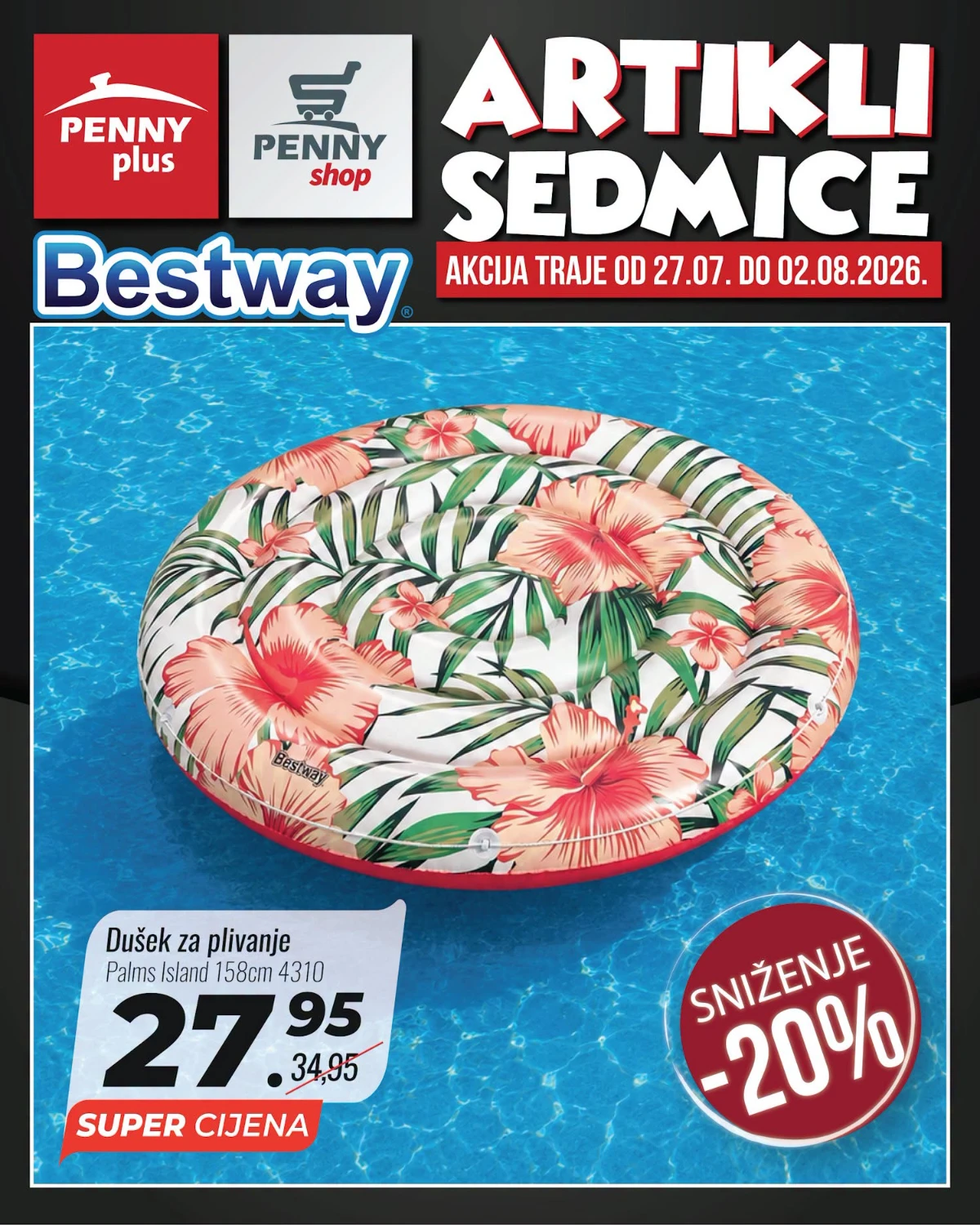 Penny katalog akcija strana 7 – važi od 27.7. do 2.8.2026.