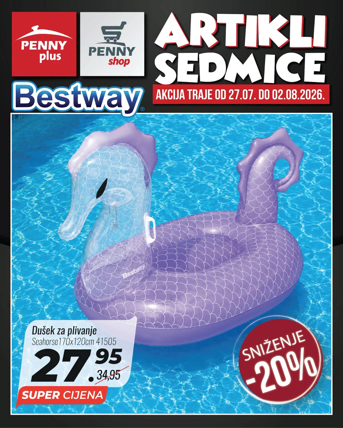 Penny katalog akcija strana 9 – važi od 27.7. do 2.8.2026.