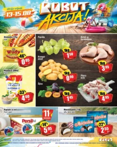 Robot katalog akcija strana 1 – važi od 13.8. do 15.8.2026.