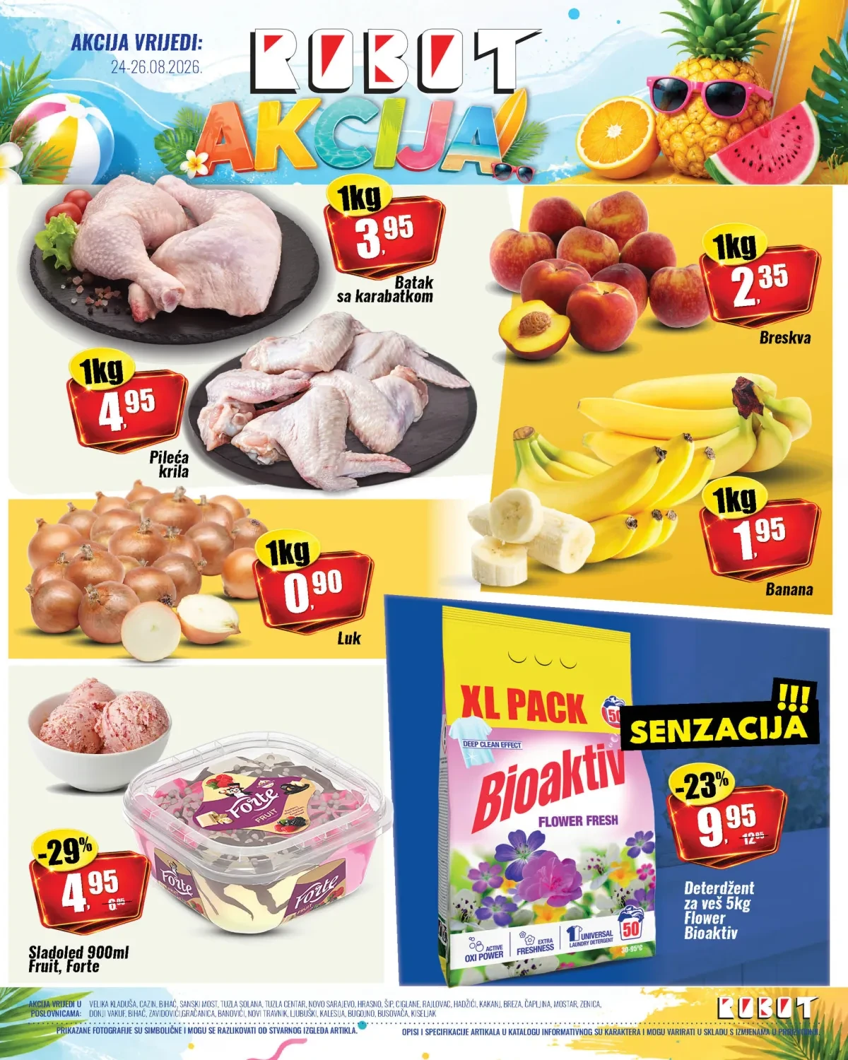 Robot katalog akcija strana 1 – važi od 24.8. do 26.8.2026.