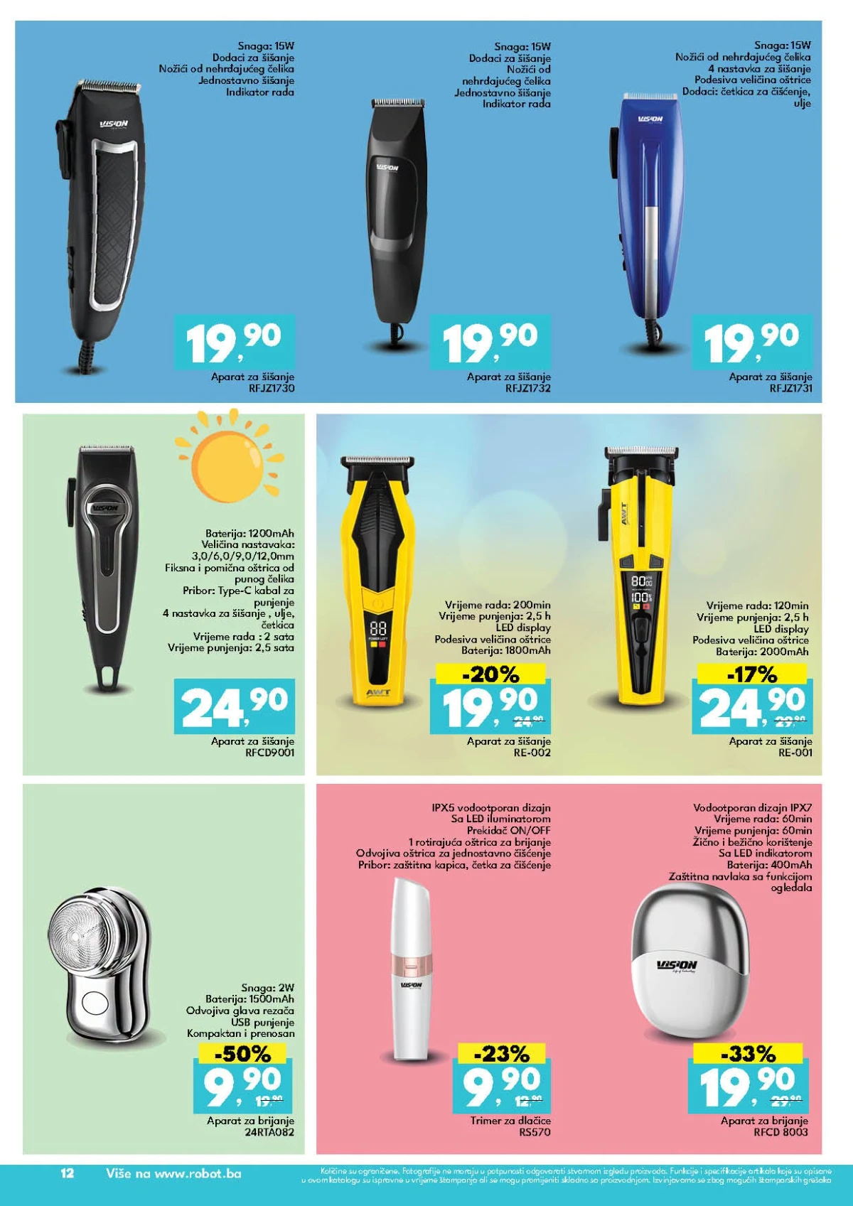 Robot katalog akcija strana 11 – važi od 6.7. do 9.8.2026.